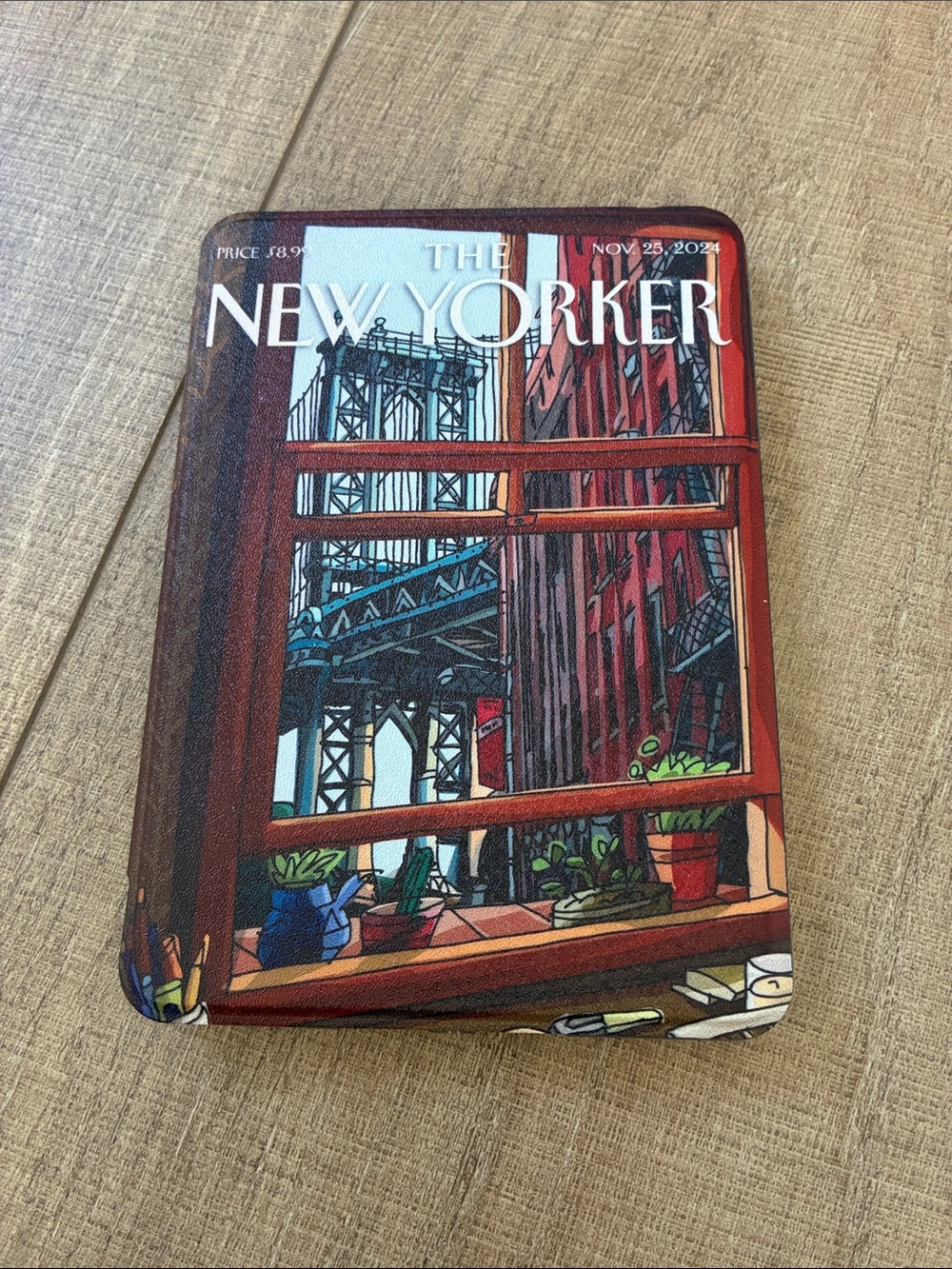 Brand New - Kindle case with reading strap and clear back - For Paperwhite 10th